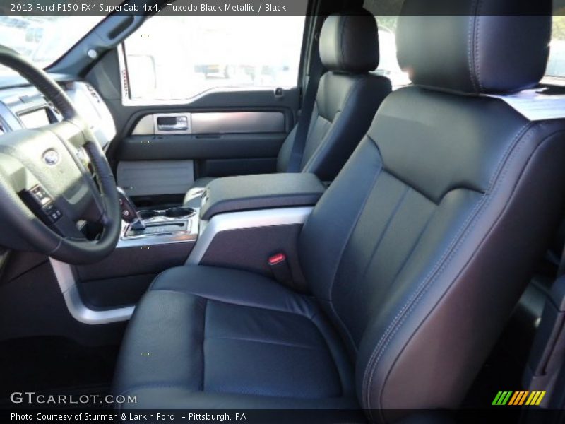 Front Seat of 2013 F150 FX4 SuperCab 4x4