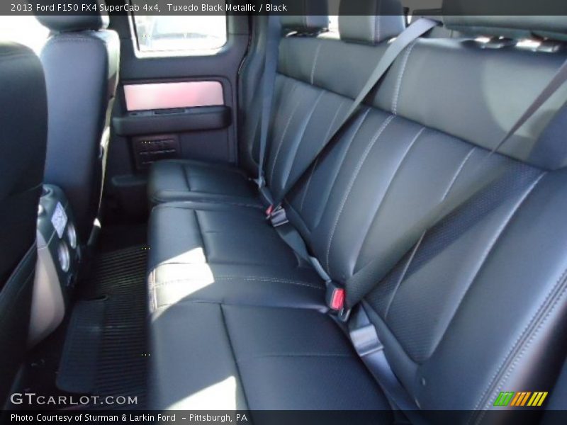 Rear Seat of 2013 F150 FX4 SuperCab 4x4
