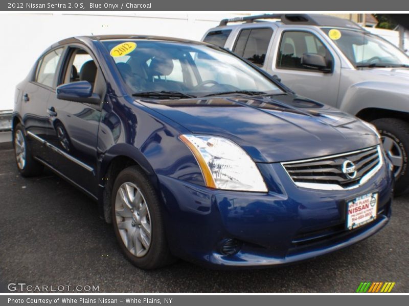 Blue Onyx / Charcoal 2012 Nissan Sentra 2.0 S