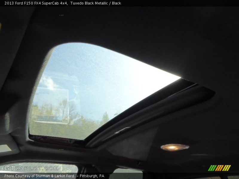 Sunroof of 2013 F150 FX4 SuperCab 4x4