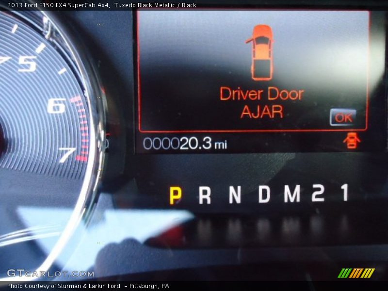 Tuxedo Black Metallic / Black 2013 Ford F150 FX4 SuperCab 4x4