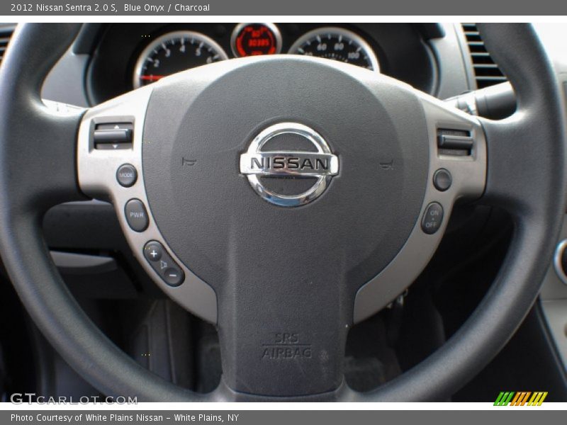 Blue Onyx / Charcoal 2012 Nissan Sentra 2.0 S
