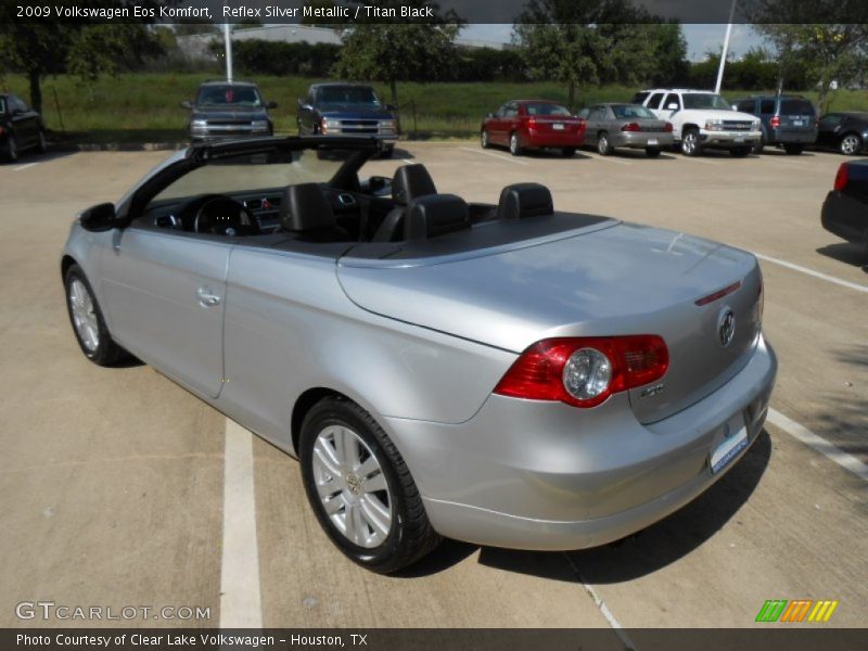 Reflex Silver Metallic / Titan Black 2009 Volkswagen Eos Komfort