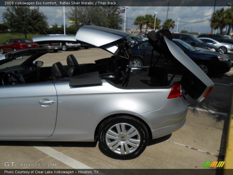 Reflex Silver Metallic / Titan Black 2009 Volkswagen Eos Komfort