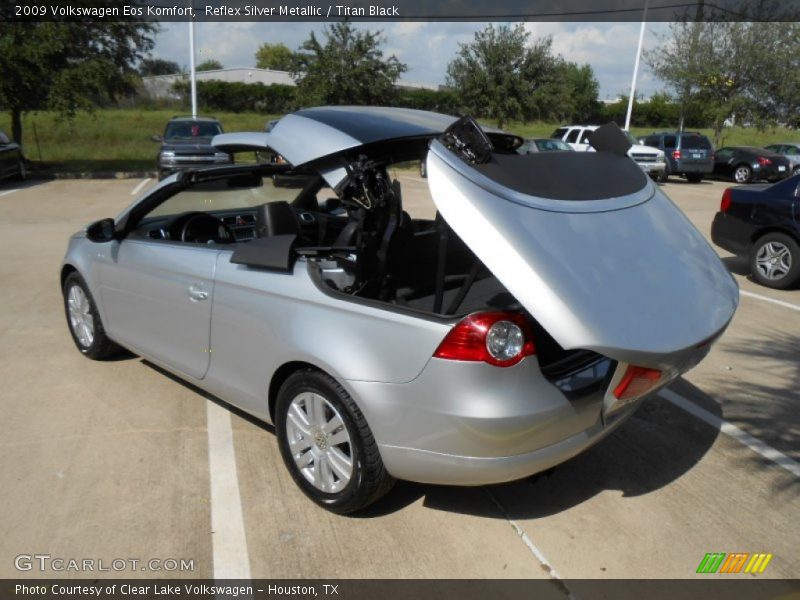 Reflex Silver Metallic / Titan Black 2009 Volkswagen Eos Komfort