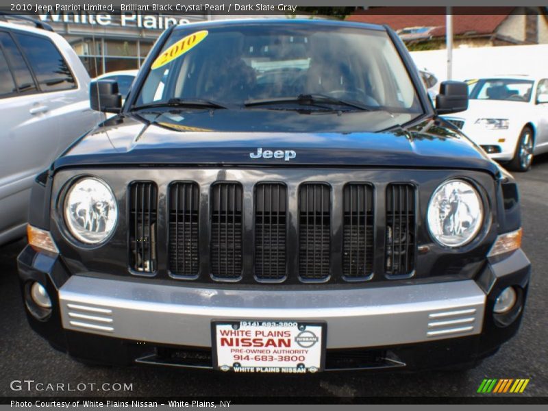 Brilliant Black Crystal Pearl / Dark Slate Gray 2010 Jeep Patriot Limited