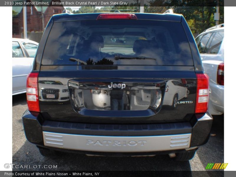 Brilliant Black Crystal Pearl / Dark Slate Gray 2010 Jeep Patriot Limited