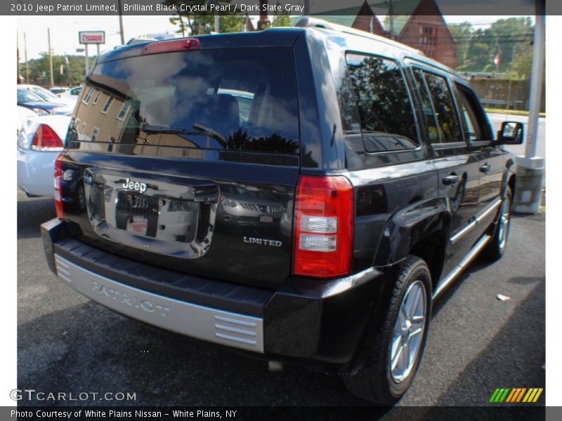 Brilliant Black Crystal Pearl / Dark Slate Gray 2010 Jeep Patriot Limited