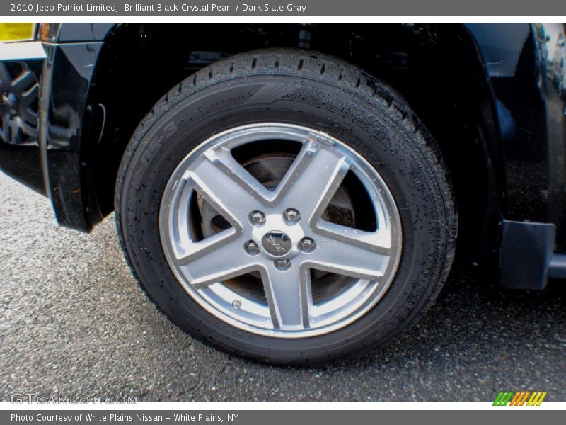 Brilliant Black Crystal Pearl / Dark Slate Gray 2010 Jeep Patriot Limited