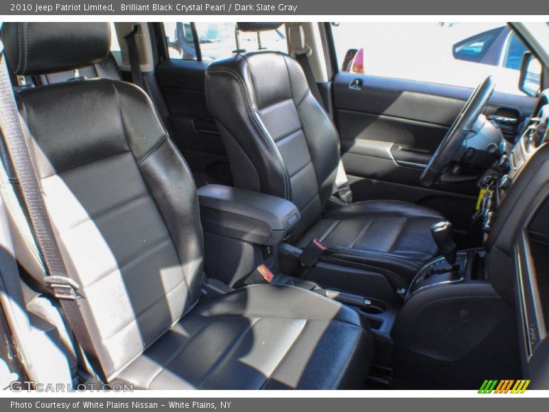 Brilliant Black Crystal Pearl / Dark Slate Gray 2010 Jeep Patriot Limited