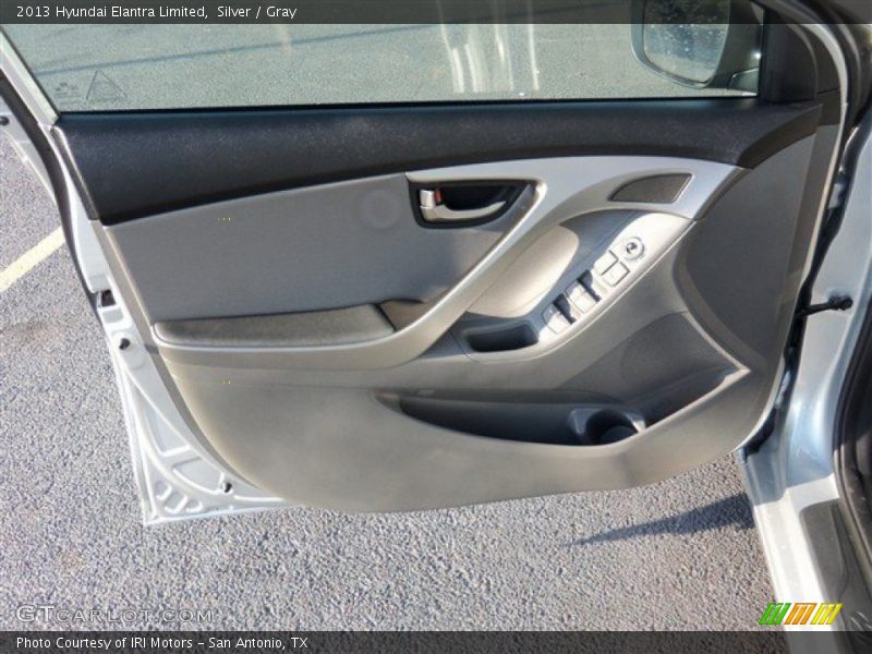 Silver / Gray 2013 Hyundai Elantra Limited