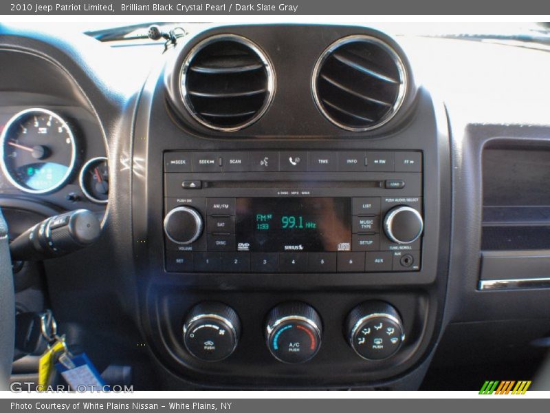 Brilliant Black Crystal Pearl / Dark Slate Gray 2010 Jeep Patriot Limited
