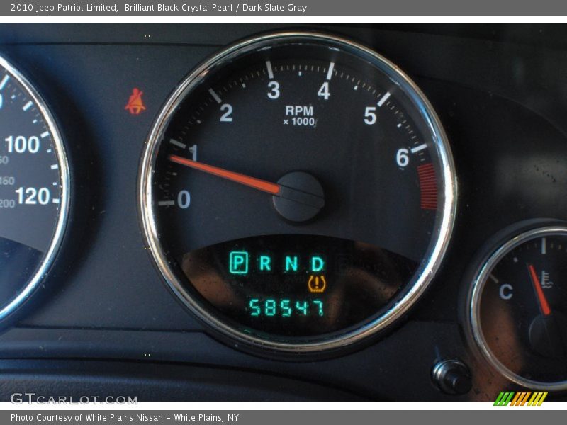 Brilliant Black Crystal Pearl / Dark Slate Gray 2010 Jeep Patriot Limited