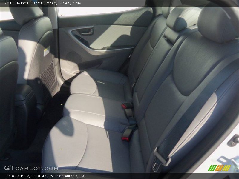 Silver / Gray 2013 Hyundai Elantra Limited