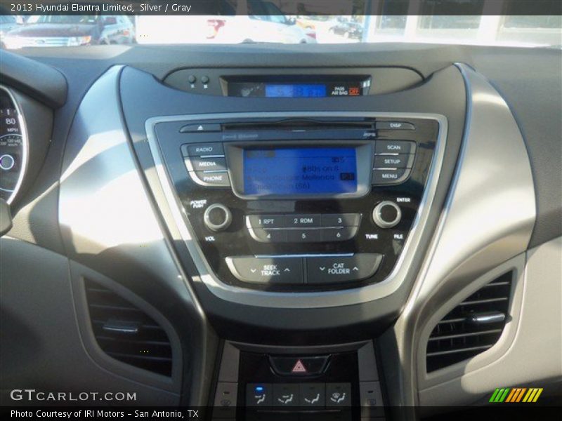 Silver / Gray 2013 Hyundai Elantra Limited