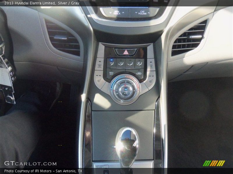 Silver / Gray 2013 Hyundai Elantra Limited