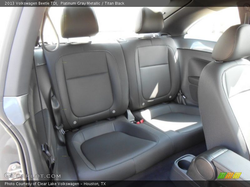Platinum Gray Metallic / Titan Black 2013 Volkswagen Beetle TDI