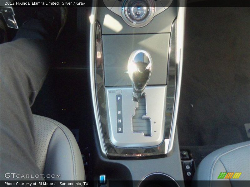 Silver / Gray 2013 Hyundai Elantra Limited