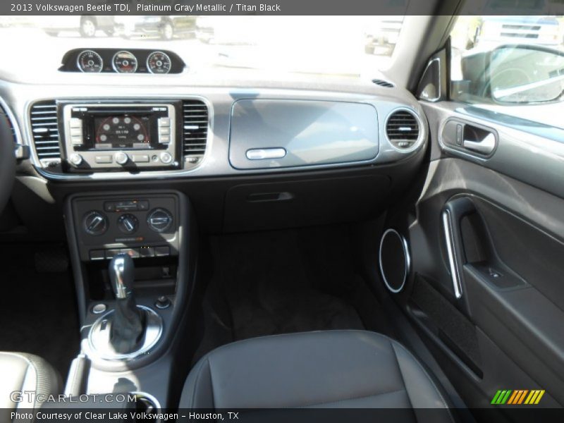 Platinum Gray Metallic / Titan Black 2013 Volkswagen Beetle TDI