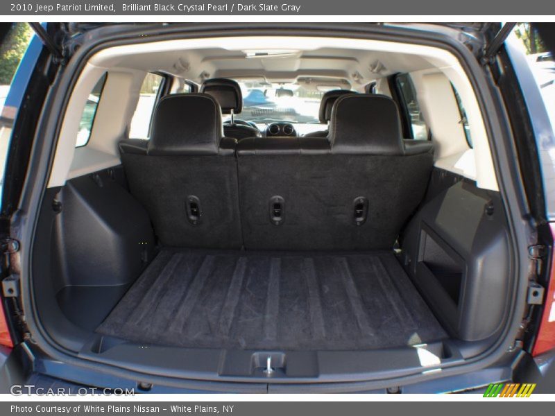 Brilliant Black Crystal Pearl / Dark Slate Gray 2010 Jeep Patriot Limited
