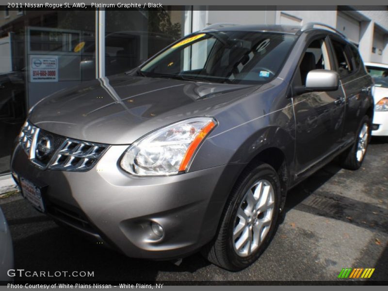 Platinum Graphite / Black 2011 Nissan Rogue SL AWD