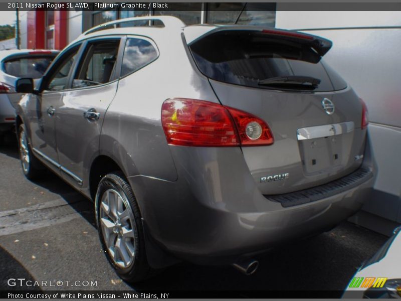 Platinum Graphite / Black 2011 Nissan Rogue SL AWD