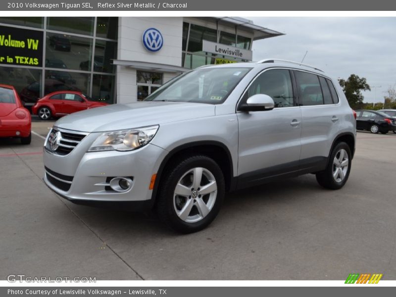 Reflex Silver Metallic / Charcoal 2010 Volkswagen Tiguan SEL