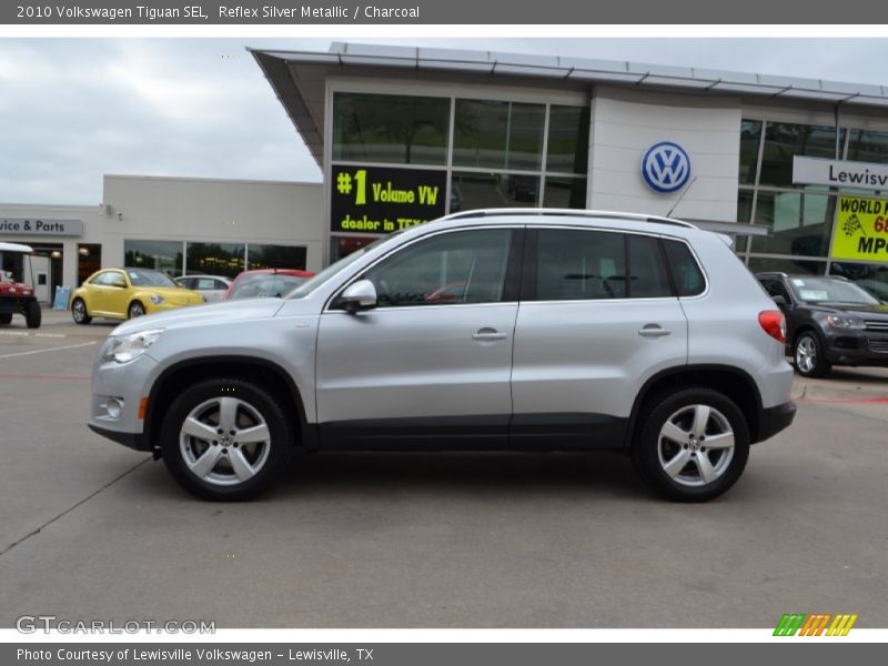 Reflex Silver Metallic / Charcoal 2010 Volkswagen Tiguan SEL