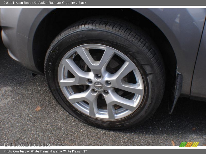 Platinum Graphite / Black 2011 Nissan Rogue SL AWD