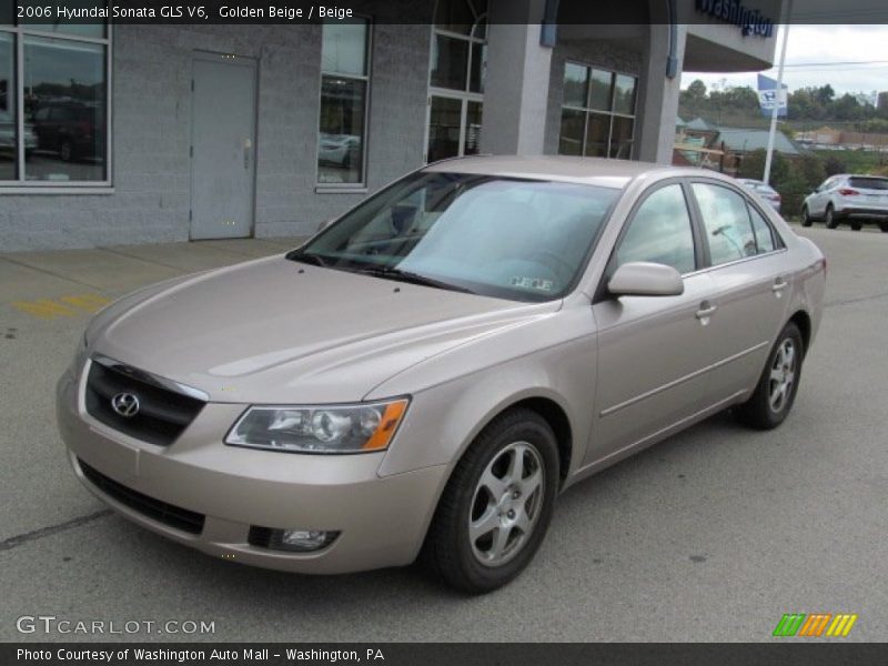 Golden Beige / Beige 2006 Hyundai Sonata GLS V6