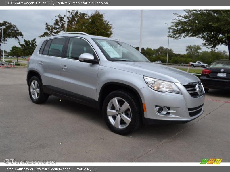 Reflex Silver Metallic / Charcoal 2010 Volkswagen Tiguan SEL
