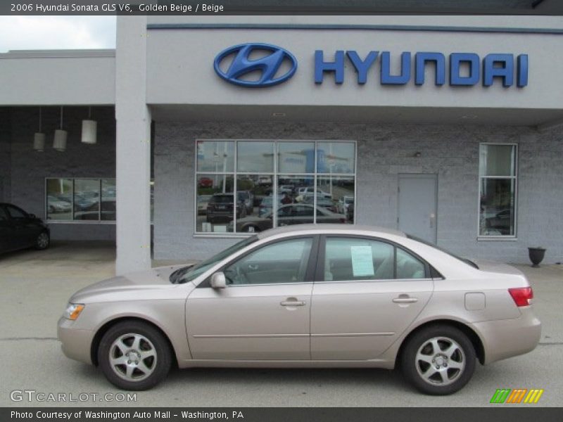 Golden Beige / Beige 2006 Hyundai Sonata GLS V6