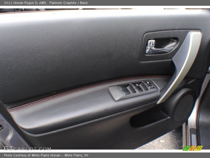 Platinum Graphite / Black 2011 Nissan Rogue SL AWD