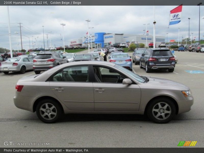 Golden Beige / Beige 2006 Hyundai Sonata GLS V6