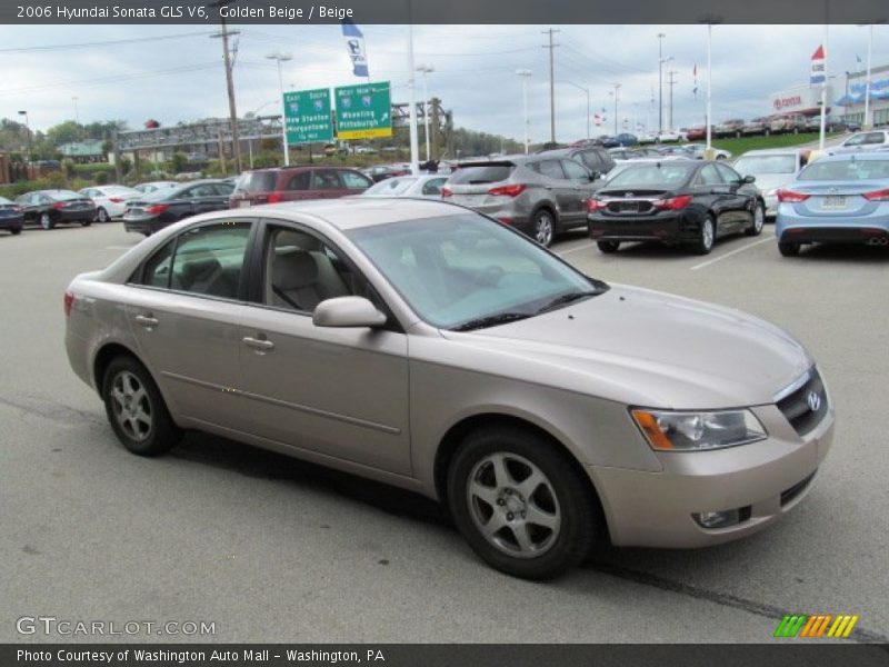 Golden Beige / Beige 2006 Hyundai Sonata GLS V6