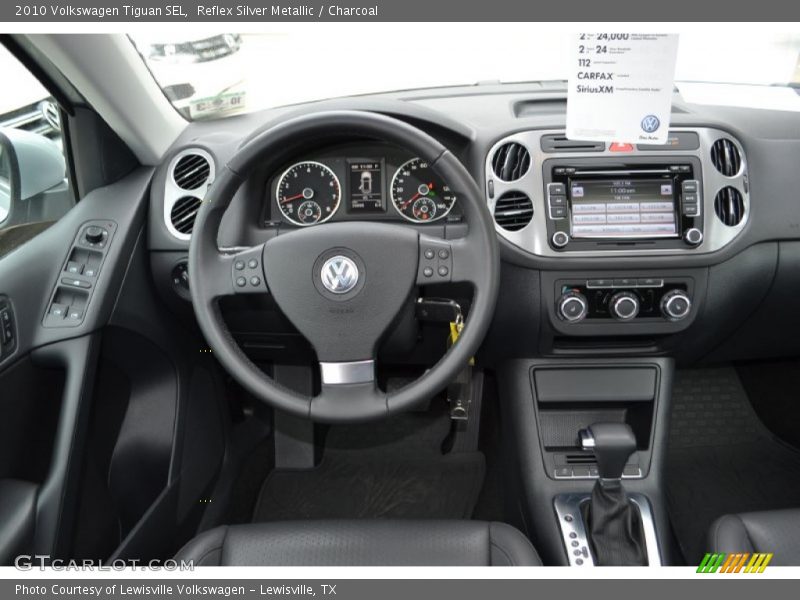 Reflex Silver Metallic / Charcoal 2010 Volkswagen Tiguan SEL