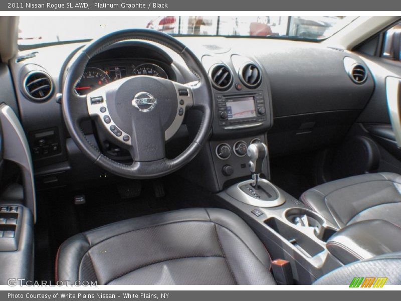 Platinum Graphite / Black 2011 Nissan Rogue SL AWD