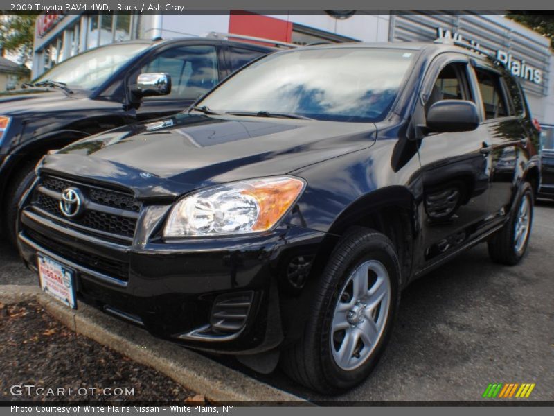 Black / Ash Gray 2009 Toyota RAV4 4WD