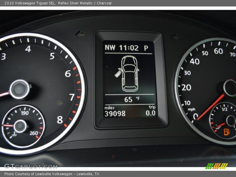Reflex Silver Metallic / Charcoal 2010 Volkswagen Tiguan SEL
