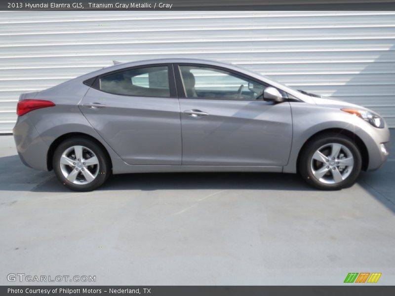 Titanium Gray Metallic / Gray 2013 Hyundai Elantra GLS