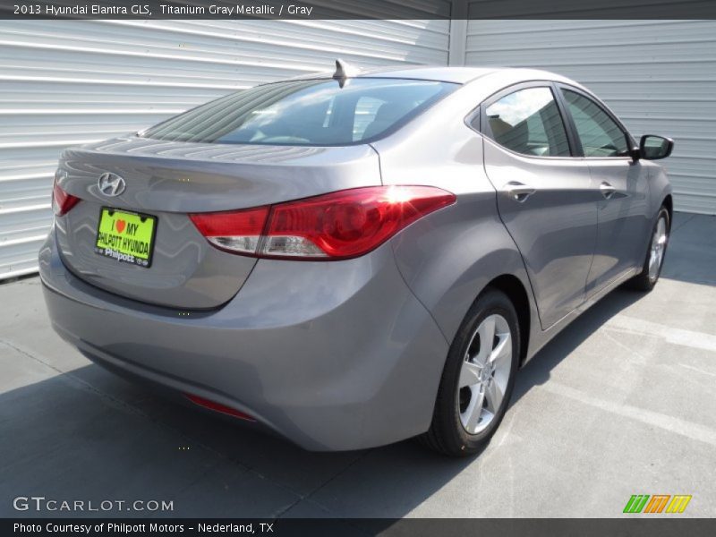 Titanium Gray Metallic / Gray 2013 Hyundai Elantra GLS