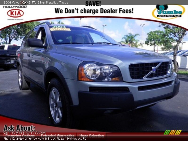 Silver Metallic / Taupe 2004 Volvo XC90 2.5T