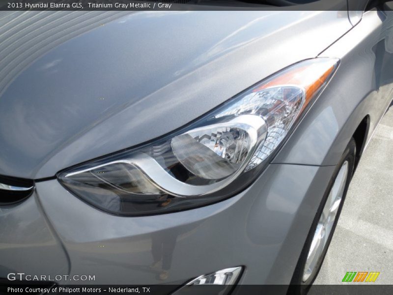 Titanium Gray Metallic / Gray 2013 Hyundai Elantra GLS