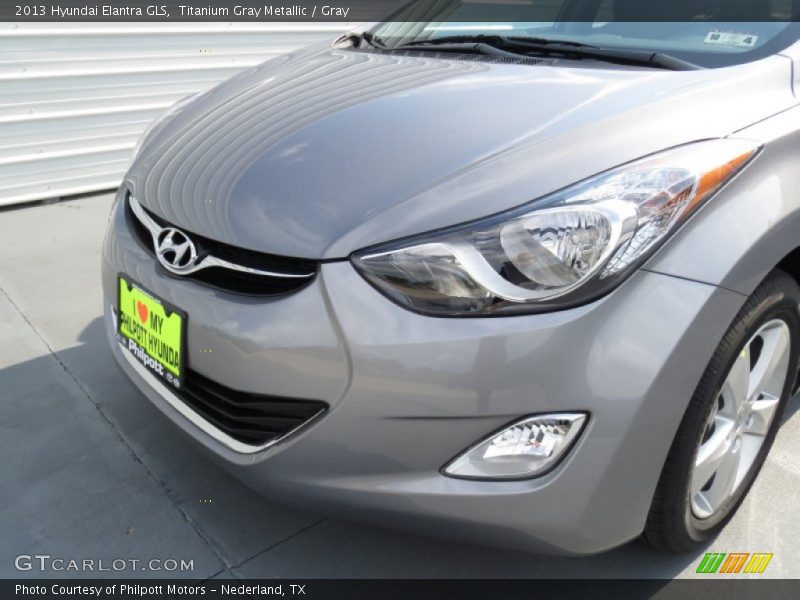 Titanium Gray Metallic / Gray 2013 Hyundai Elantra GLS