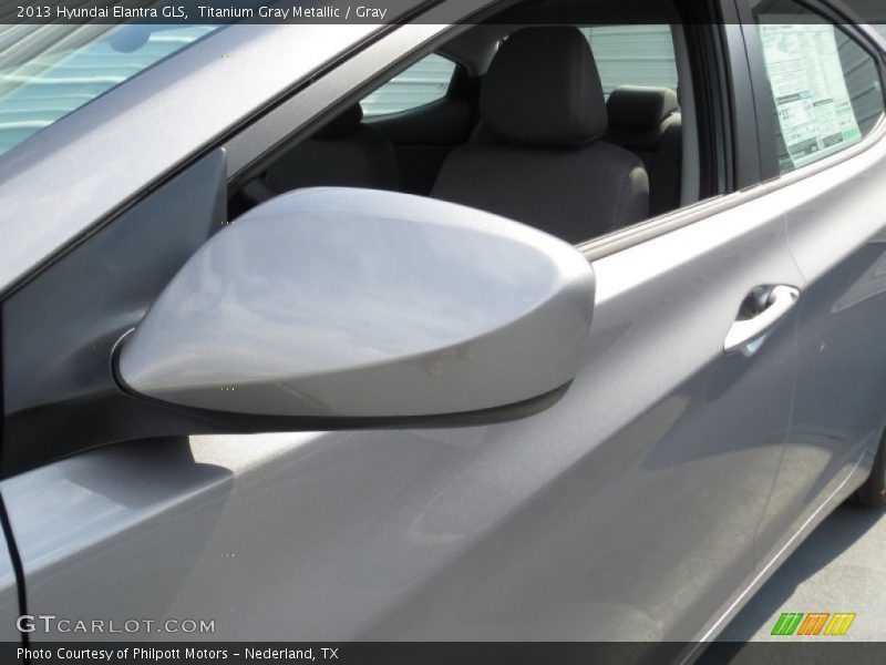 Titanium Gray Metallic / Gray 2013 Hyundai Elantra GLS