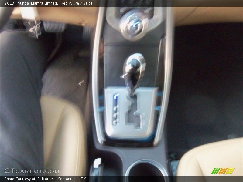 Red Allure / Beige 2013 Hyundai Elantra Limited