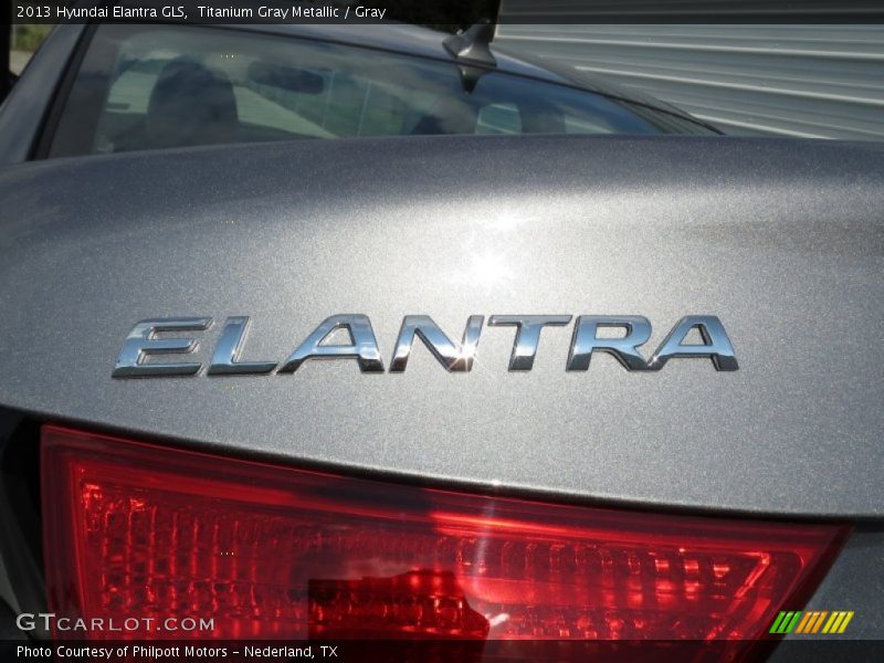 Titanium Gray Metallic / Gray 2013 Hyundai Elantra GLS