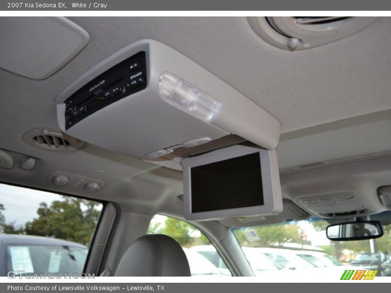 White / Gray 2007 Kia Sedona EX