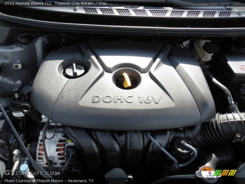 Titanium Gray Metallic / Gray 2013 Hyundai Elantra GLS