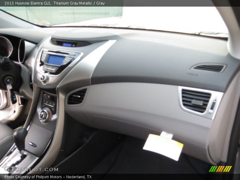 Titanium Gray Metallic / Gray 2013 Hyundai Elantra GLS